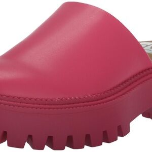 Dolce Vita Hot Pink Chunky Women's Mules - Size 7.5